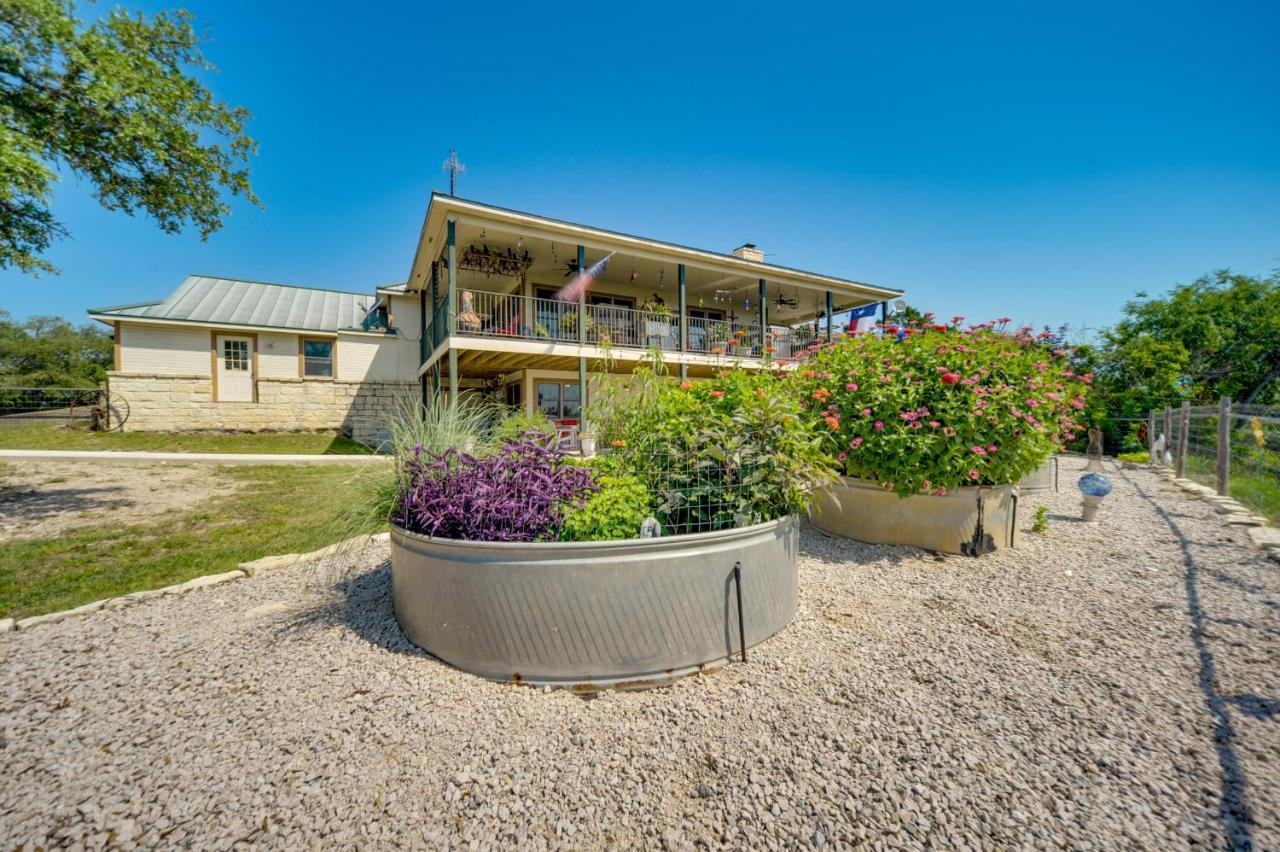 Fredericksburg Retreat With Private Hot Tub And Patio! Villa Dış mekan fotoğraf